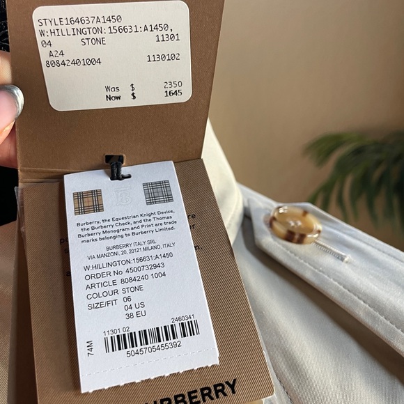 Burberry Classic Beige Trench Coat US4 - Picture 3 of 10